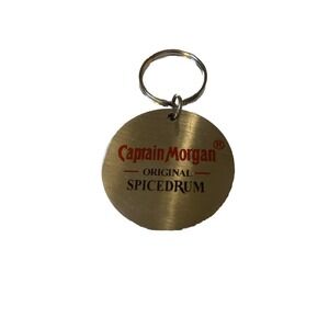 Captain Morgan Key Chain Spiced Rum Advertising Souvenir Drink Responsibly